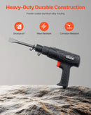 VEVOR Air Hammer, 2500-2700BPM Pneumatic Hammer with 70mm Stroke & 4PCS 170mm Long Barrel Chisels, Pistol-Grip Compact Air Chisel Pneumatic Shovel Tool for Cutting Scraping Demolishing