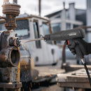 VEVOR Air Hammer, 2500-2700BPM Pneumatic Hammer with 70mm Stroke & 4PCS 170mm Long Barrel Chisels, Pistol-Grip Compact Air Chisel Pneumatic Shovel Tool for Cutting Scraping Demolishing