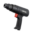 VEVOR Air Hammer, 2500-2700BPM Pneumatic Hammer with 70mm Stroke & 4PCS 170mm Long Barrel Chisels, Pistol-Grip Compact Air Chisel Pneumatic Shovel Tool for Cutting Scraping Demolishing