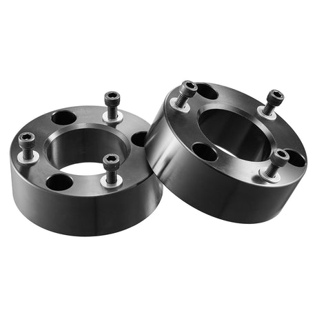 VEVOR 76.2 mm Front and 50.8 mm Rear Leveling Lift Kit for 2007-2023 Silverado 1500 2WD/4WD, 2007-2023 Sierra 1500 2WD/4WD, Chassis Level Kit with 2 Front Strut Spacers, 2 Rear Lift Blocks, 2 U-Bolts