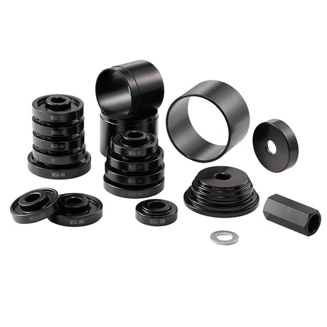 VEVOR Wheel Bearing Press Kit, 23 PCS FWD Bearing Puller Tools, for Front Wheel Drive Bearing Removal and Installation, Wheel Bearing Tool with Sliding Screw, Bushings, Sleeve Plates, Storage Case