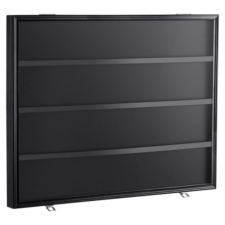 VEVOR 36 Graded Sports Card Display Case, 775 x 617 x 55 mm, Baseball Card Display Frame with 98% UV Protection Clear View PC Glass, Lockable Wall Cabinet for Football Basketball Hockey Trading Card