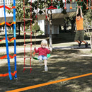 Ninja Warrior Obstacle Course for Kids, 15.24 m Weatherproof Slacklines, 500lbs Weight Capacity Monkey Line, Outdoor Playset Equipment, Backyard Toys Training Equipment Set with 10 Obstacles