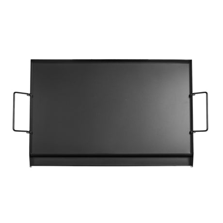 VEVOR Carbon Steel Griddle, 24x16 inch Universal Flat Top Rectangular Plate, Gas Grill Griddle for BBQ Grill, Teppanyaki, Portable Family Cookware with Handle, for Camping Tailgating Party