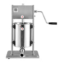 VEVOR Manual Sausage Stuffer, 22 LBS / 10 L Vertical Meat Stuffer, Dual-Speed Sausage Casing Meat Filling Machine, Stainless Steel Heavy Duty Filler with 5 Stuffing Tubes, for Commercial & Home Use