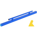 VEVOR Concrete Screed, 120.5 cm Screed with Level Vial, Easy Cleanup & End Cap Design, Aluminum Lightweight & Reversable Handle for Leveling Floors, Small-Scale Construction and Home Renovation