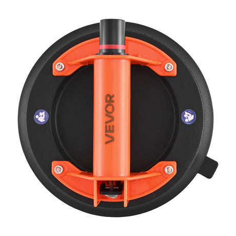 VEVOR Vacuum Suction Cup, 203 mm Vacuum Glass Lifter with ABS Handle, 180 kg Max Lifting Capacity Tile Suction Cup Tool with Carrying Case for Lifting Large Tile, Granite, Drywall, Windows (1-Pack)