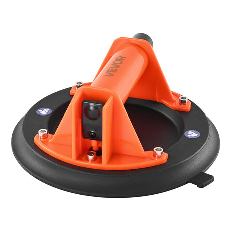 VEVOR Vacuum Suction Cup, 203 mm Vacuum Glass Lifter with ABS Handle, 180 kg Max Lifting Capacity Tile Suction Cup Tool with Carrying Case for Lifting Large Tile, Granite, Drywall, Windows (1-Pack)