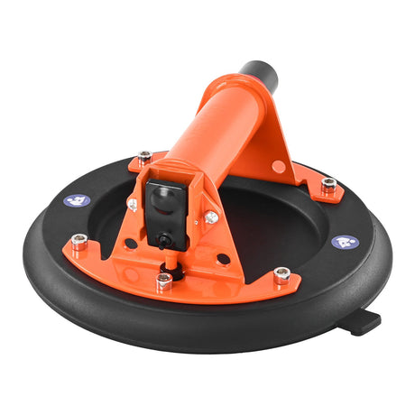 VEVOR Vacuum Suction Cup, 203 mm Vacuum Glass Lifter with Metal Handle, 195 kg Max Lifting Capacity Tile Suction Cup Tool with Carrying Case for Lifting Large Tile, Granite, Drywall, Windows (2-Pack)