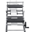 VEVOR Manual Round Labeling Machine, 15-20pcs/min, Bottle Label Applicator for Round Bottles, Adjustable Manual Round Bottle Labeler Suitable for Round Bottle Diameter 20-120 mm (with Pressing Bar)