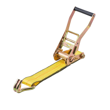 VEVOR Ratchet Straps, 50.8 mm x 9.1 m, Heavy Duty Tie Down Straps with Double J Hook, 4536 kg Break Strength, Tie Down Ratcheting for Moving, Trailers, Motorcycles, Kayaks, Car Roof, 10 Pack
