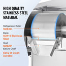 Commercial Snowflake Ice Machine, 385LBS/24H Snowflake Ice Maker, Stainless Steel Ice Shaver Machine, Electric Snow Cone Maker, Liquid Cooling System for Rapid Heat Dissipation, Ice Cream