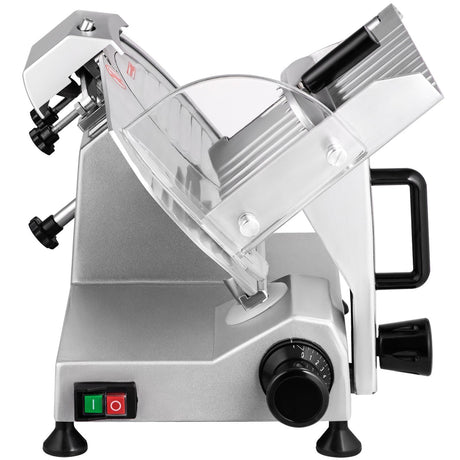 Commercial Meat Slicer, 200W Electric Deli Food Slicer, 350-400RPM Meat Slicer with 8