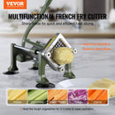 French Fry Cutter, Potato Slicer with 1/2" 3/8" 1/4" Stainless Steel Blades, Manual Potato Cutter Chopper with Suction Cups, Great for Potato, French Fries, Cucumber, Vegetables, Carrot