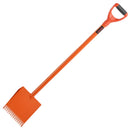 VEVOR Shingle Shovel 1 Pack, D-Grip Handle Shingle Roof Ripper, High Hardness 45