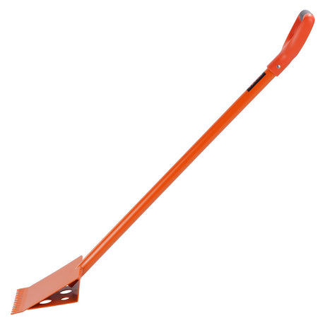 VEVOR Shingle Shovel 1 Pack, D-Grip Handle Shingle Roof Ripper, High Hardness 45# Steel & Lightweight Easy Tearing Off Roofing & Nails Tool, ideal for Commercial and Residential Use,Orange