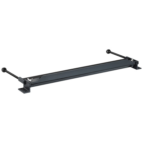 VEVOR Box and Pan Brake, 910 ± 10 mm, 0-130 Degrees Sheet Metal Bending Brake, Portable Mini Metal Bender with 20 Gauge Low Carbon Steel 14 Gauge Aluminum Capacity Power Handle, for Metal Bending