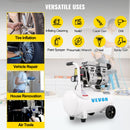 Air Compressor 6.6 Gallon, Portable Air Compressor 1 HP, Oil Free Air Compressor Steel Tank 750W, Pancake Air Compressor 115 PSI, Ultra Quiet Compressor for Home Repair, Tire Inflation