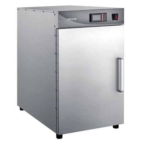 Electric Hot Box Food Warmer, 5-Tier Commercial Warming Cabinet with Water Tray, Single-Door and Adjustable Shelves, Stainless Steel Food Warmer Cabinet, for Restaurant, Kitchen, Pizza, Chicken