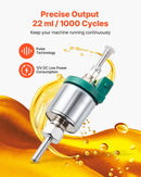 Diesel Heater Fuel Pump, 12V DC Car Air Heater Diesel Fuel Dosing Pump, 22ML Aluminum Air Diesels Parking Heaters Pumps Fits for 2KW 5KW 8KW Diesels Heaters, Quiet Design, Pulse Technology