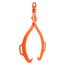 VEVOR 32in Log Lifting Tongs, 2-Claw Log Tongs, Heavy Duty Steel Log Grapple, 1543LBS Lifting Capacity, Swivel Log Graper Timber, Eagle Claw Design, Log Skidding Tongs for Trucks, Tractors, Forklifts