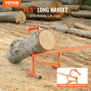 VEVOR Timberjack, 46.5 in, Heavy Duty Steel Log Lifter, Log Roller with Adjustable Cant Hook, Logging Tools Log Jack for Logs Ups to 15" Dia, Timber Jack for Rolling Cutting Lifting Logs