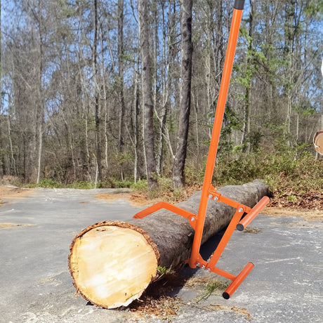 VEVOR Timberjack, 46.5 in, Heavy Duty Steel Log Lifter, Log Roller with Adjustable Cant Hook, Logging Tools Log Jack for Logs Ups to 15