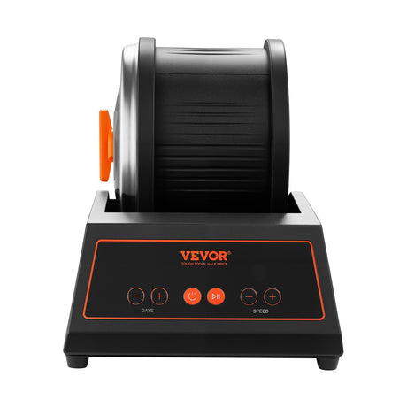 VEVOR Rock Tumbler Kit, 4lbs Rock Polishing Kit, 4 Speed Settings 9-Day Polishing Timer Stone Polishing Kit, Belt-Free Rock Polisher with Adapter & Overload Protection, Rock Polisher for Adults Kids
