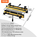 VEVOR Dovetail Jig, 310 mm Width, Dove Tailing Router Jigs with 4 Router Bits & 6 Templates, Precise Alignment Dove Tail Jig, Mortise and Tenon Woodworking Tools for Furniture & Wood Cabinet Making