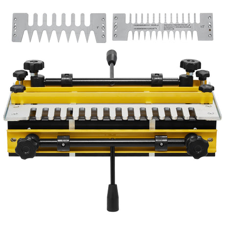 VEVOR Dovetail Jig, 310 mm Width, Dove Tailing Router Jigs with 4 Router Bits & 6 Templates, Precise Alignment Dove Tail Jig, Mortise and Tenon Woodworking Tools for Furniture & Wood Cabinet Making