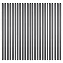 VEVOR Staircase Balusters 51 Pack, 660 mm Aluminum Stair Balusters, 19 mm Water-Proof Round Metal Spindle Railing, Hollow Deck Railing with Rail Caps & Screws for Stairs, Porch, Patio, Fence, Black