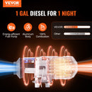 VEVOR Bluetooth App Control Diesel Air Heater, 12V 8KW Diesel Heater with Automatic Altitude Adjustment, Remote Control and LCD, Diesel Parking Heater for RV Trailer Camper Van Boat