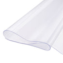 VEVOR Plastic Table Cover, 42 x 60 Inch 2.0 mm Thick Clear Table Protector, Rectangle PVC Desk Mat, Waterproof & Easy Cleaning Desk Pad Tablecloth, for Office Dresser Dining Room Table Night Stand