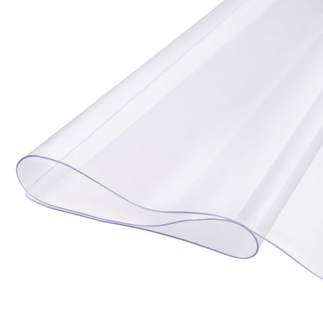 VEVOR Plastic Table Cover, 42 x 60 Inch 2.0 mm Thick Clear Table Protector, Rectangle PVC Desk Mat, Waterproof & Easy Cleaning Desk Pad Tablecloth, for Office Dresser Dining Room Table Night Stand