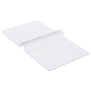 VEVOR Plastic Table Cover, 42 x 60 Inch 2.0 mm Thick Clear Table Protector, Rectangle PVC Desk Mat, Waterproof & Easy Cleaning Desk Pad Tablecloth, for Office Dresser Dining Room Table Night Stand