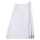 VEVOR Plastic Table Cover, 48 x 48 Inch 1.5 mm Thick Clear Table Protector, Square PVC Desk Mat, Waterproof & Easy Cleaning Desk Pad Tablecloth, for Office Dresser Dining Room Table Night Stand