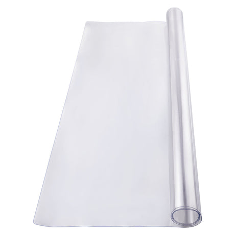 VEVOR Plastic Table Cover, 48 x 48 Inch 1.5 mm Thick Clear Table Protector, Square PVC Desk Mat, Waterproof & Easy Cleaning Desk Pad Tablecloth, for Office Dresser Dining Room Table Night Stand