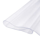 VEVOR Plastic Table Cover, 48 x 48 Inch 1.5 mm Thick Clear Table Protector, Square PVC Desk Mat, Waterproof & Easy Cleaning Desk Pad Tablecloth, for Office Dresser Dining Room Table Night Stand