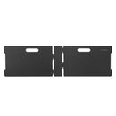 Soccer Rebounder Board, 45"X13" Portable Soccer Wall with 2 Angles Rebound, Foldable HDPE Kickback Rebound Board, Soccer Training Equipment for Kids and Adults, Passing & Shooting Practice