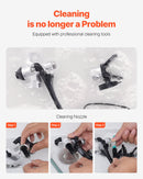 VEVOR Stand Airless Paint Sprayer, 950W 3000PSI High Efficiency Electric Airless Sprayer With Cart, Fine And Even Painting Effect, Paint Sprayers for Home Interior and Exterior Furniture and Fences