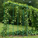 VEVOR Garden Stakes, 25 Pack, 2100 mm, Plastic Coated Metal Tomato Stakes, Garden Sticks for Plants Support, with Pointed End and Non-Slip Bumps for Growing Climbing Plants, Outdoor Vegetables