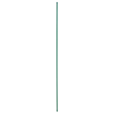 VEVOR Garden Stakes, 25 Pack, 2100 mm, Plastic Coated Metal Tomato Stakes, Garden Sticks for Plants Support, with Pointed End and Non-Slip Bumps for Growing Climbing Plants, Outdoor Vegetables
