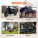 VEVOR Bike Chain Lock, 5.91 Ft Security Bicycle Chain Lock, Heavy Duty Metal Steel Anti-Theft High Security Bike Locks, Perfect for Bike, Motorcycle, Scooter, Bicycle, Door, Fence, Gate, 9.5mm, Black