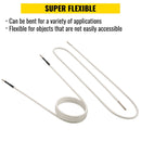 Induction Heater Inductor Coil Kits, Magnetic Mini Induction Heater Kit, Flameless Heat Accessories 8pcs, Heat Resistant Induction Heater Tool with Flexibility For Removing Rusty Bolts and Nuts
