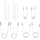 Induction Heater Inductor Coil Kits, Magnetic Mini Induction Heater Kit, Flameless Heat Accessories 8pcs, Heat Resistant Induction Heater Tool with Flexibility For Removing Rusty Bolts and Nuts