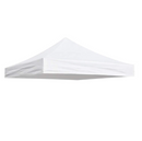 Gazebo Tent Top Cover Camping Beach Sunshade Shelter - Black / 3x6M