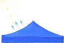 Gazebo Tent Top Cover Camping Beach Sunshade Shelter - Blue / 3x6M