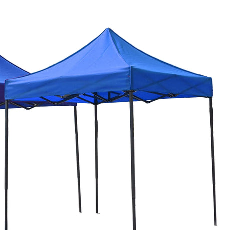 Portable Water-Resistant Gazebo 2x2 M - Black / Without Sidewalls