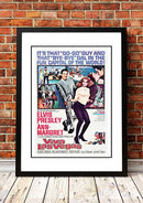 Elvis 'Viva Las Vegas' Framed Movie Poster! - Framed A2