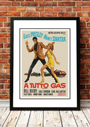 Elvis 'A Tutto Gas' Framed Movie Poster! - Framed A2
